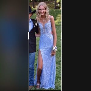 Light Blue Prom Dress